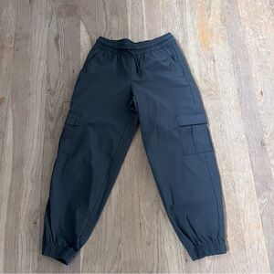 Art Class Boys Balloon Cargo Pants | Size 7 | Gray-Green | Pull-On Style NWOT